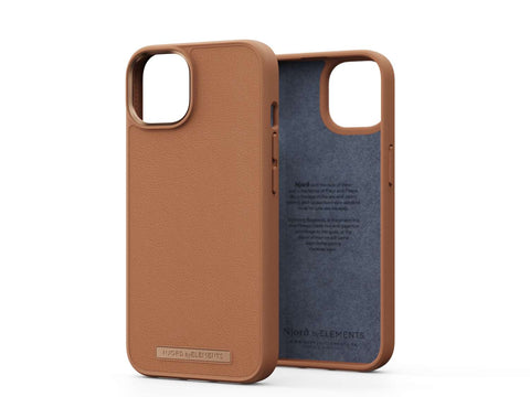Genuine Leather Hoesje - Cognac