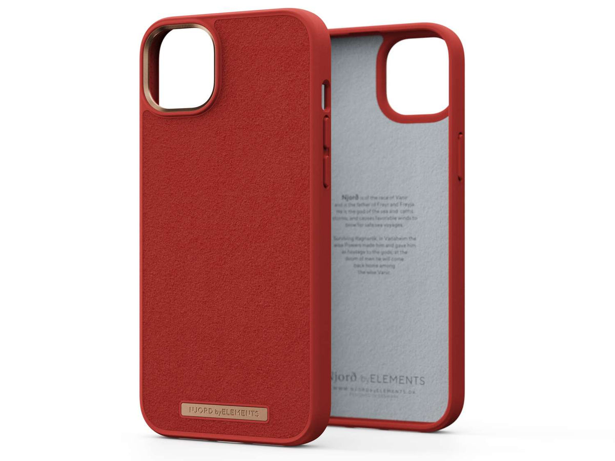 Suède Comfort+ Hoesje - Burnt Orange