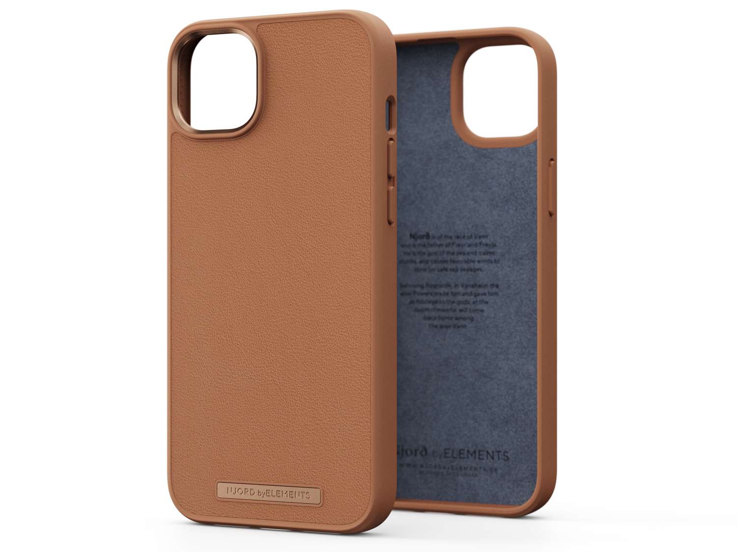 Genuine Leather Hoesje - Cognac