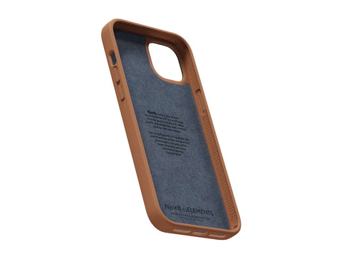 Genuine Leather Hoesje - Cognac