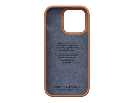 Genuine Leather Hoesje - Cognac