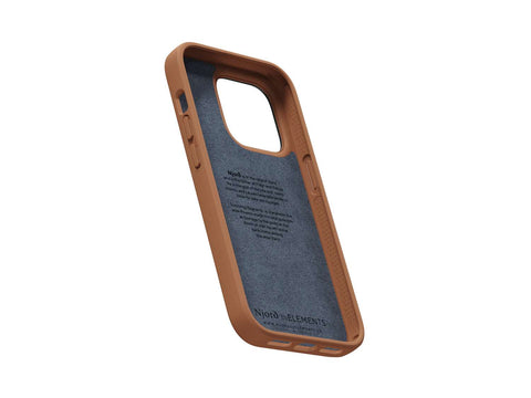 Genuine Leather Hoesje - Cognac