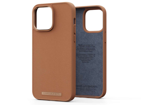 Genuine Leather Hoesje - Cognac