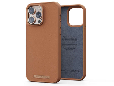 Genuine Leather Hoesje - Cognac