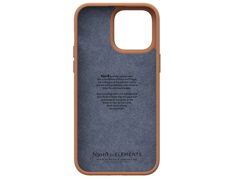 Genuine Leather Hoesje - Cognac