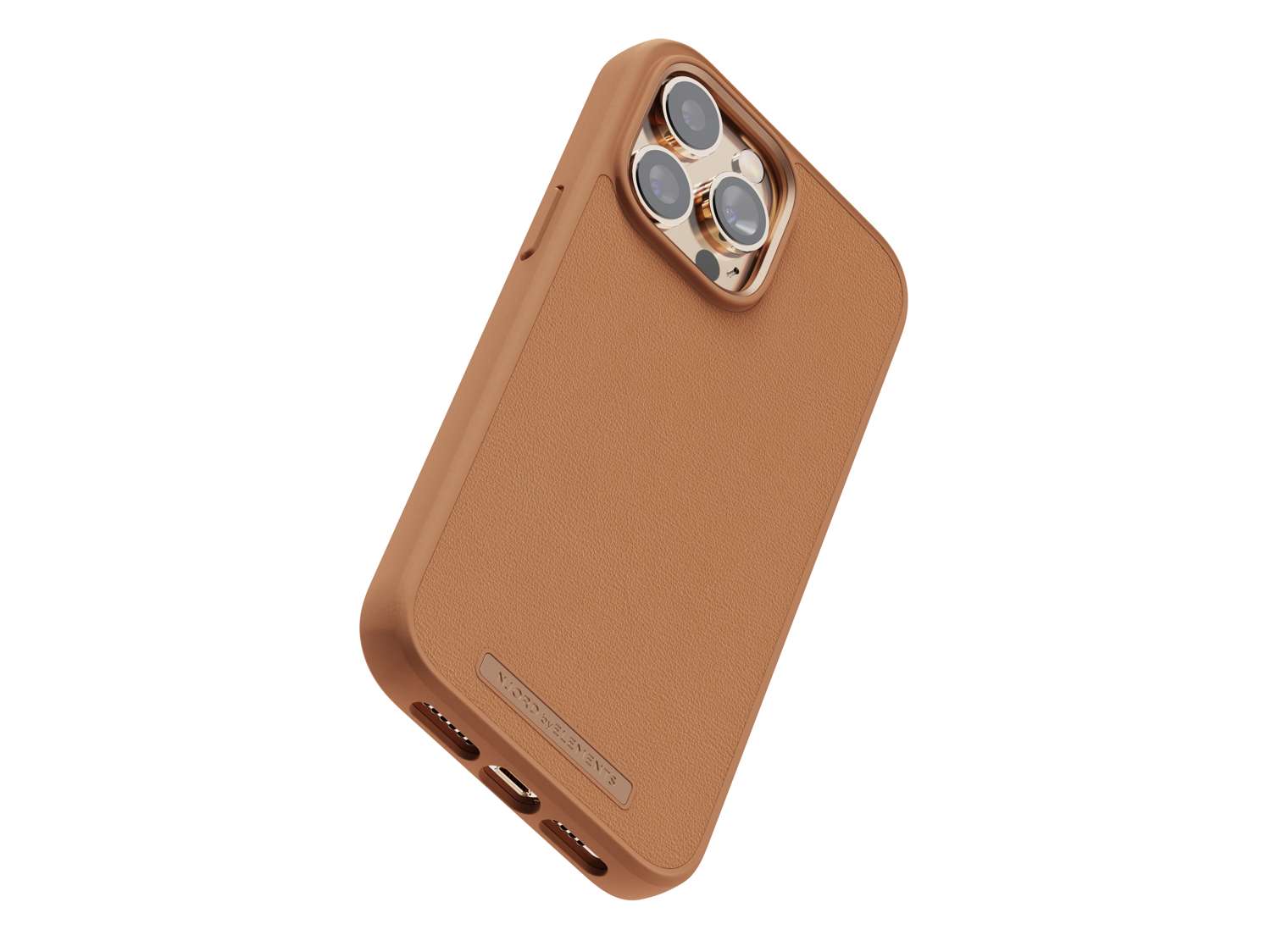 Genuine Leather Hoesje - Cognac