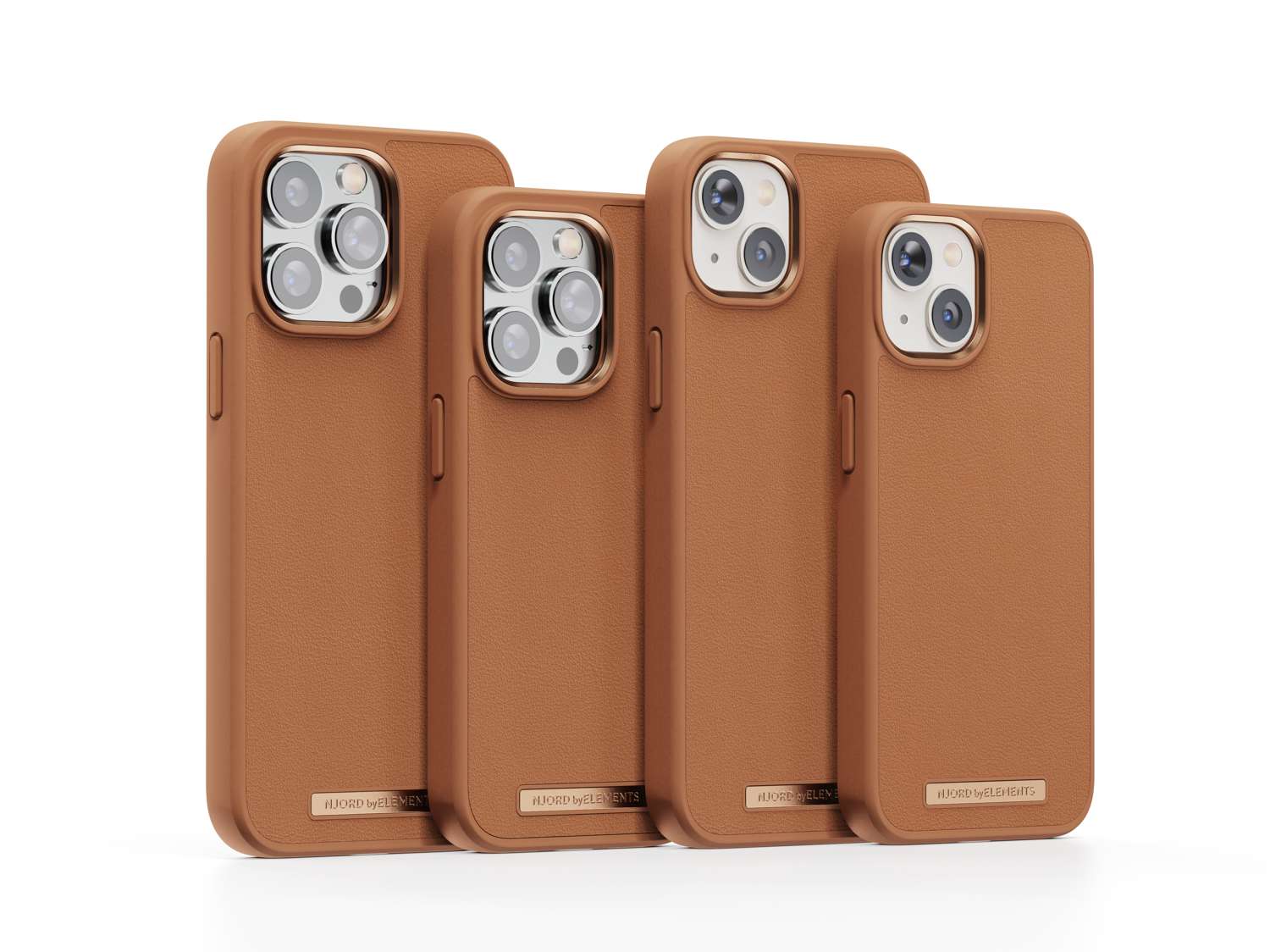 Genuine Leather Hoesje - Cognac