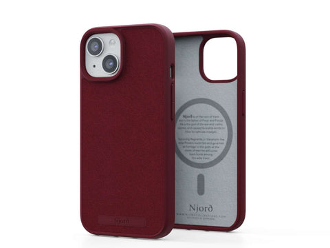 Suede MagSafe Case - Red