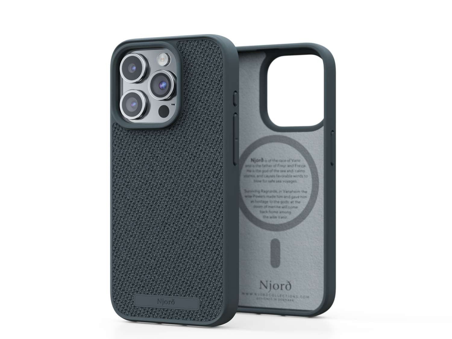 Fabric MagSafe Case - Dark Grey