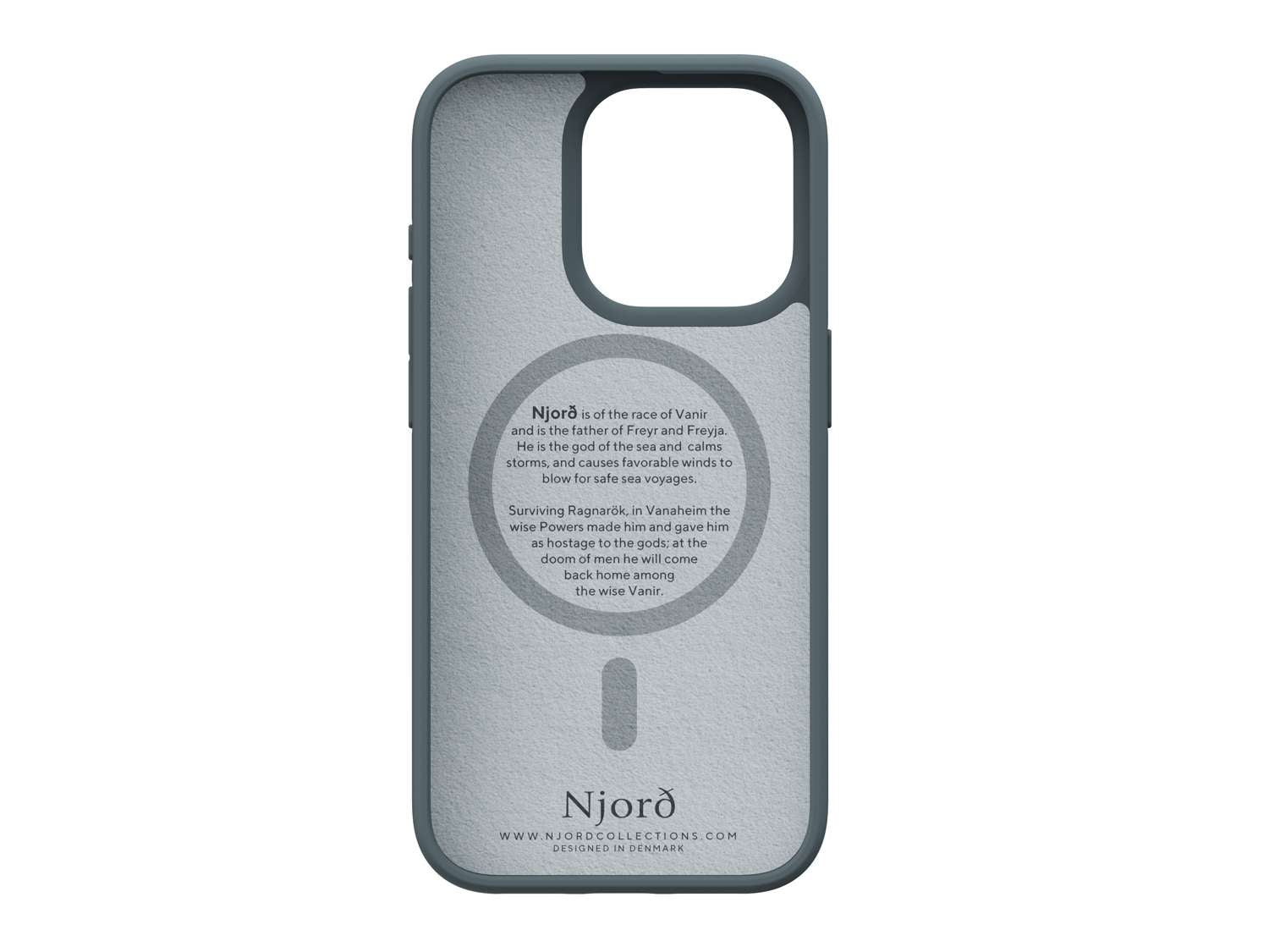 Fabric MagSafe Case - Dark Grey