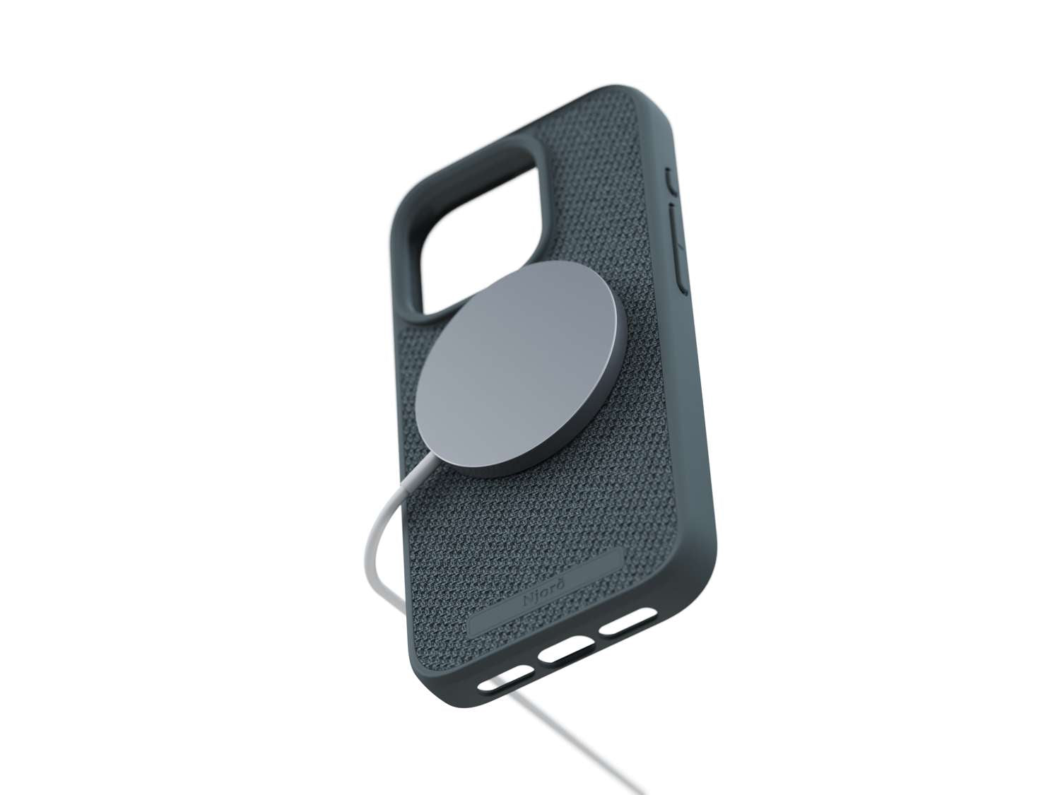 Fabric MagSafe Case - Dark Grey